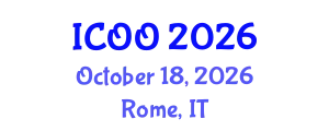 International Conference on Ophthalmology and Optometry (ICOO) October 18, 2026 - Rome, Italy