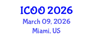 International Conference on Ophthalmology and Optometry (ICOO) March 09, 2026 - Miami, United States
