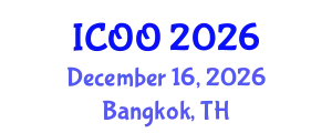 International Conference on Ophthalmology and Optometry (ICOO) December 16, 2026 - Bangkok, Thailand