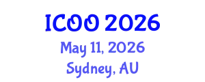 International Conference on Ophthalmology and Optometry (ICOO) May 11, 2026 - Sydney, Australia