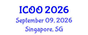 International Conference on Ophthalmology and Optometry (ICOO) September 09, 2026 - Singapore, Singapore