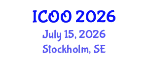 International Conference on Ophthalmology and Optometry (ICOO) July 15, 2026 - Stockholm, Sweden