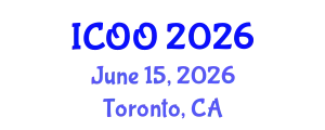 International Conference on Ophthalmology and Optometry (ICOO) June 15, 2026 - Toronto, Canada