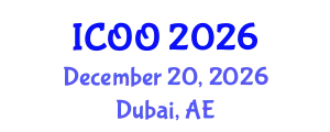 International Conference on Ophthalmology and Optometry (ICOO) December 20, 2026 - Dubai, United Arab Emirates