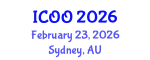 International Conference on Ophthalmology and Optometry (ICOO) February 23, 2026 - Sydney, Australia