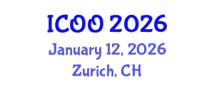 International Conference on Ophthalmology and Optometry (ICOO) January 12, 2026 - Zurich, Switzerland