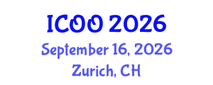 International Conference on Ophthalmology and Optometry (ICOO) September 16, 2026 - Zurich, Switzerland