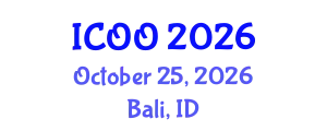 International Conference on Ophthalmology and Optometry (ICOO) October 25, 2026 - Bali, Indonesia