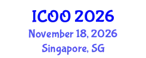 International Conference on Ophthalmology and Optometry (ICOO) November 18, 2026 - Singapore, Singapore