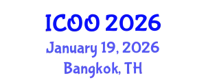 International Conference on Ophthalmology and Optometry (ICOO) January 19, 2026 - Bangkok, Thailand
