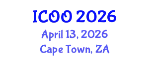 International Conference on Ophthalmology and Optometry (ICOO) April 13, 2026 - Cape Town, South Africa