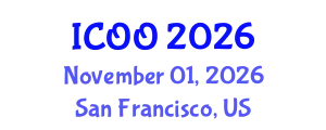 International Conference on Ophthalmology and Optometry (ICOO) November 01, 2026 - San Francisco, United States