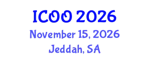 International Conference on Ophthalmology and Optometry (ICOO) November 15, 2026 - Jeddah, Saudi Arabia