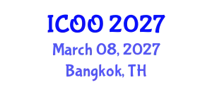 International Conference on Ophthalmology and Optometry (ICOO) March 08, 2027 - Bangkok, Thailand