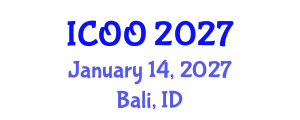 International Conference on Ophthalmology and Optometry (ICOO) January 14, 2027 - Bali, Indonesia