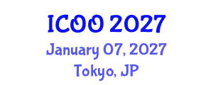 International Conference on Ophthalmology and Optometry (ICOO) January 07, 2027 - Tokyo, Japan