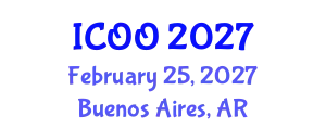 International Conference on Ophthalmology and Optometry (ICOO) February 25, 2027 - Buenos Aires, Argentina