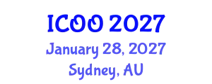 International Conference on Ophthalmology and Optometry (ICOO) January 28, 2027 - Sydney, Australia