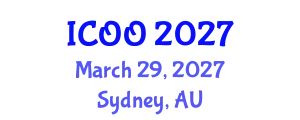 International Conference on Ophthalmology and Optometry (ICOO) March 29, 2027 - Sydney, Australia