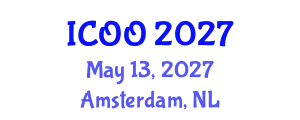 International Conference on Ophthalmology and Optometry (ICOO) May 13, 2027 - Amsterdam, Netherlands