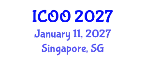 International Conference on Ophthalmology and Optometry (ICOO) January 11, 2027 - Singapore, Singapore