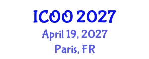 International Conference on Ophthalmology and Optometry (ICOO) April 19, 2027 - Paris, France