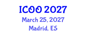 International Conference on Ophthalmology and Optometry (ICOO) March 25, 2027 - Madrid, Spain