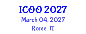 International Conference on Ophthalmology and Optometry (ICOO) March 04, 2027 - Rome, Italy