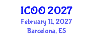 International Conference on Ophthalmology and Optometry (ICOO) February 11, 2027 - Barcelona, Spain