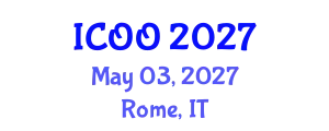 International Conference on Ophthalmology and Optometry (ICOO) May 03, 2027 - Rome, Italy