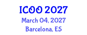 International Conference on Ophthalmology and Optometry (ICOO) March 04, 2027 - Barcelona, Spain