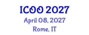 International Conference on Ophthalmology and Optometry (ICOO) April 08, 2027 - Rome, Italy
