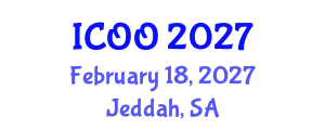 International Conference on Ophthalmology and Optometry (ICOO) February 18, 2027 - Jeddah, Saudi Arabia
