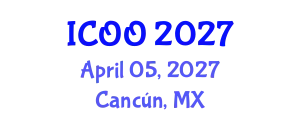 International Conference on Ophthalmology and Optometry (ICOO) April 05, 2027 - Cancún, Mexico
