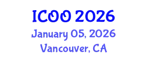 International Conference on Ophthalmology and Optometry (ICOO) January 05, 2026 - Vancouver, Canada