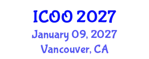 International Conference on Ophthalmology and Optometry (ICOO) January 09, 2027 - Vancouver, Canada