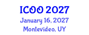 International Conference on Ophthalmology and Optometry (ICOO) January 16, 2027 - Montevideo, Uruguay