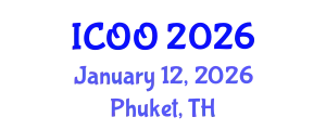 International Conference on Ophthalmology and Optometry (ICOO) January 12, 2026 - Phuket, Thailand