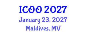 International Conference on Ophthalmology and Optometry (ICOO) January 23, 2027 - Maldives, Maldives