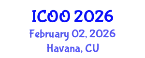 International Conference on Ophthalmology and Optometry (ICOO) February 02, 2026 - Havana, Cuba