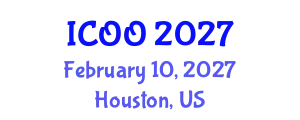 International Conference on Ophthalmology and Optometry (ICOO) February 10, 2027 - Houston, United States