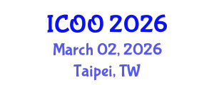 International Conference on Ophthalmology and Optometry (ICOO) March 02, 2026 - Taipei, Taiwan