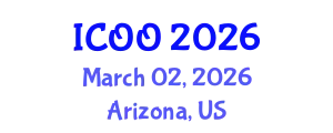International Conference on Ophthalmology and Optometry (ICOO) March 02, 2026 - Arizona, United States