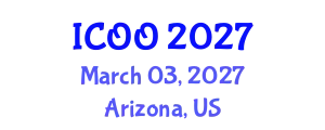 International Conference on Ophthalmology and Optometry (ICOO) March 03, 2027 - Arizona, United States