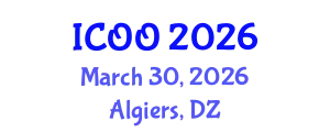 International Conference on Ophthalmology and Optometry (ICOO) March 30, 2026 - Algiers, Algeria