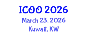 International Conference on Ophthalmology and Optometry (ICOO) March 23, 2026 - Kuwait, Kuwait