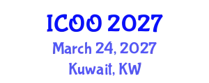 International Conference on Ophthalmology and Optometry (ICOO) March 24, 2027 - Kuwait, Kuwait