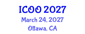 International Conference on Ophthalmology and Optometry (ICOO) March 24, 2027 - Ottawa, Canada