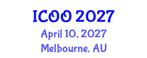 International Conference on Ophthalmology and Optometry (ICOO) April 10, 2027 - Melbourne, Australia