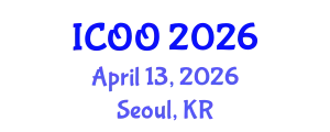 International Conference on Ophthalmology and Optometry (ICOO) April 13, 2026 - Seoul, Republic of Korea